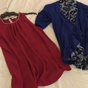 Dazzling Party Shirt / BLUE SWEATER SOLD